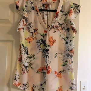 Floral dress top